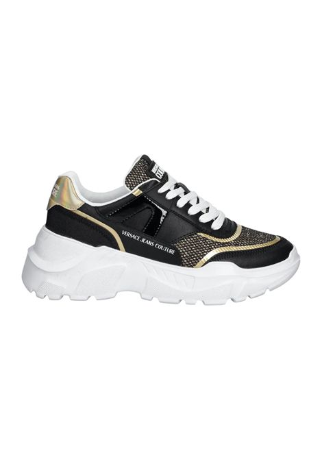 Speedtrack trainer with logo VERSACE JEANS COUTURE | shoes | 78VA3SC4 ZPB07G89